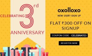 Oxolloxo Anniversary Offer