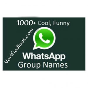 WhatsApp Group Names