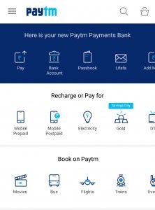 Paytm Payment Bank Account Atm Card